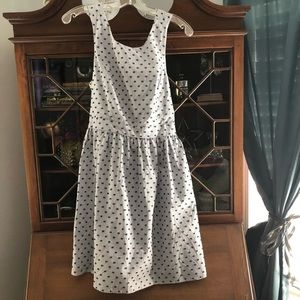 Altar’d State Seesuckers dress with Swiss dots